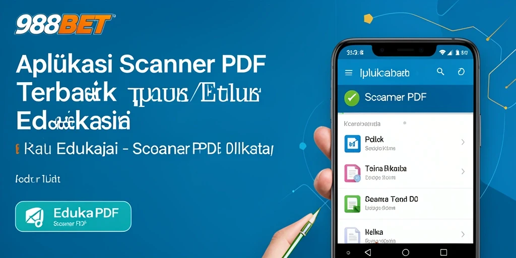 Antarmuka 988BET yang sederhana dan fungsional untuk Scanner PDF.