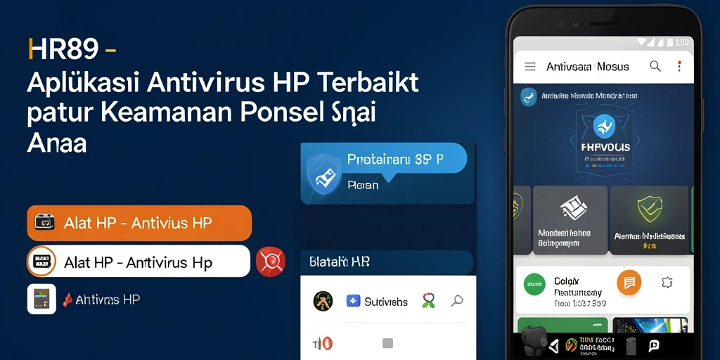 Screenshot aplikasi HR89 menunjukkan antarmuka pengguna yang intuitif dan fitur keamanan yang lengkap.